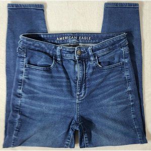 American Eagle Super Stretch Super High Rise Jeggings size 4XS Petite Jeans (T10